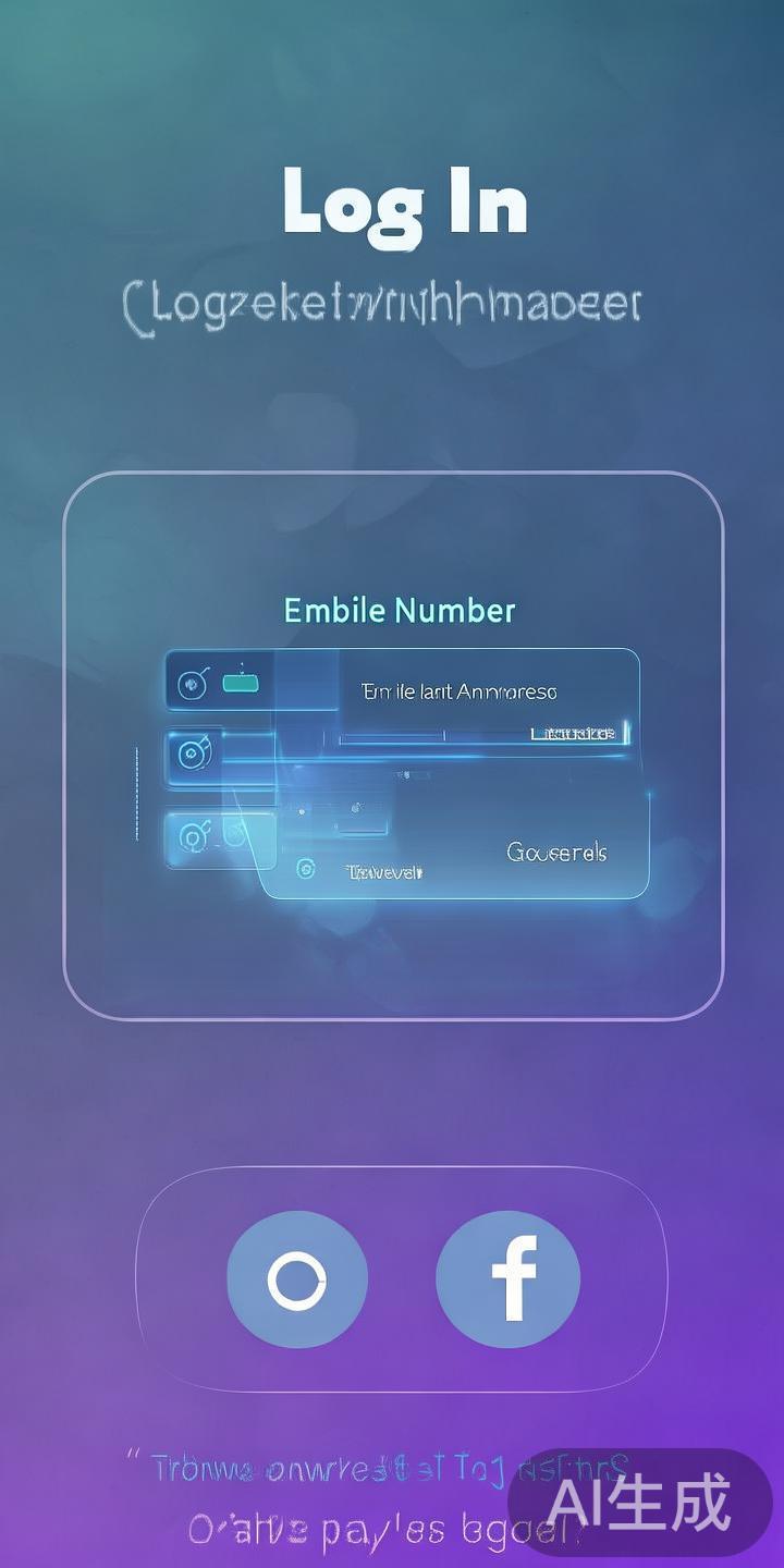 根据选择的方式，填写对应的账号信息和验证资料。例如